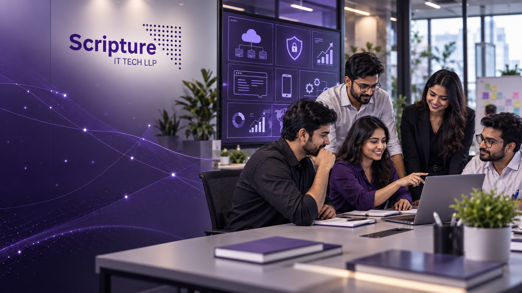 Scripture IT Tech LLP About Us Scripture IT Tech LLP team delivering web, mobile, cloud, cybersecurity, software and digital growth services