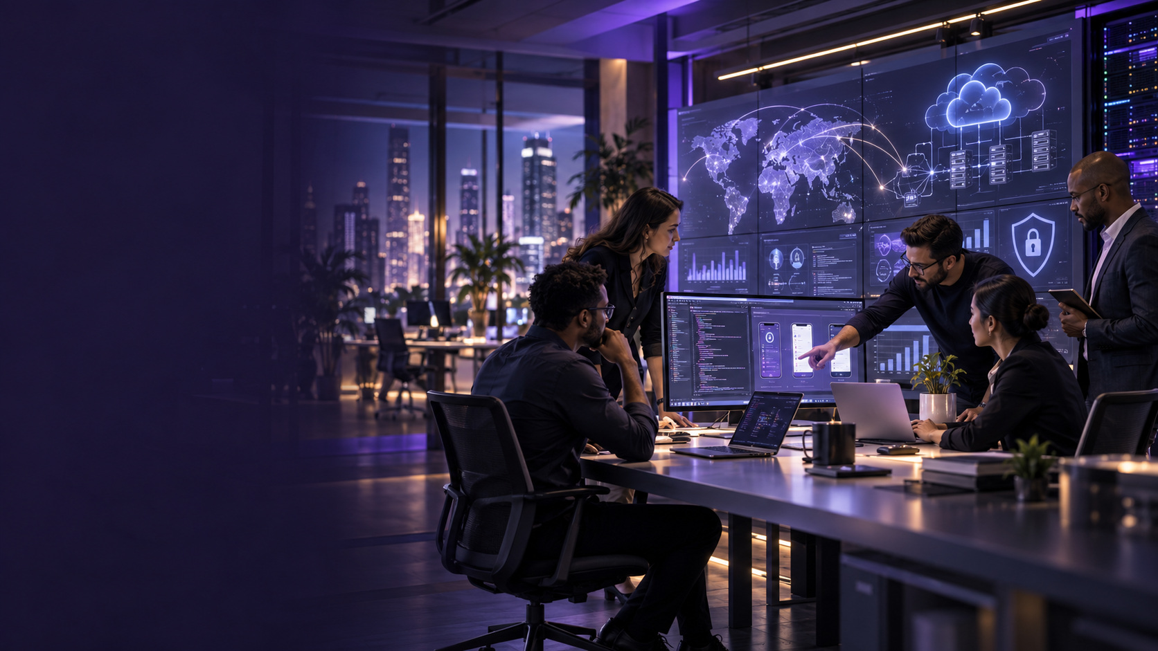 Scripture IT team delivering software, cloud, data and cybersecurity solutions